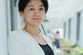 Yanping Jiang auf der Frankfurter Buchmesse
