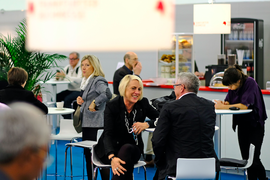Cafe auf der Frankfurter Buchmesse