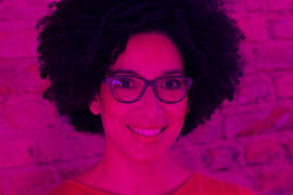Kenza Ait Si Abbou auf der Frankfurter Buchmesse