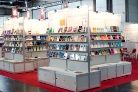 Ausstellung von Büchern unabhängiger Verlage