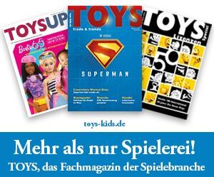 Banner-Anzeige des Spielzeugmagazins TOYS