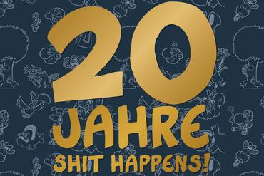 Buchcover "Ruthe - 20 Jahre Shit Happens"