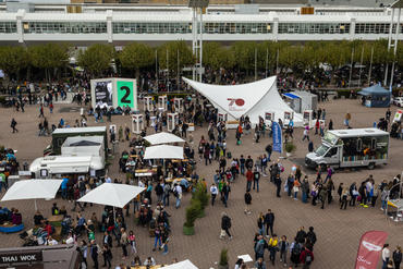 Frankfurter Buchmesse Agora Außenbereich