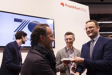 Frankfurter Buchmesse Highlights Bildung Jens Spahn 70 Jahre Grundgesetz