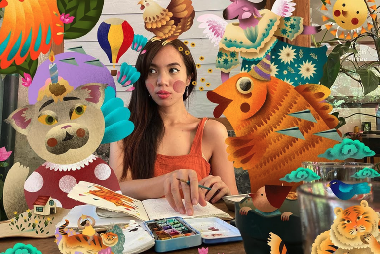 Danielle Florendo, Lesung des Kinderbuches