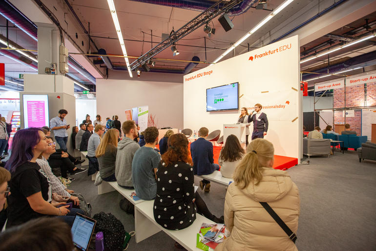 Frankfurter Buchmesse Young Professionals Day auf EDU Stage