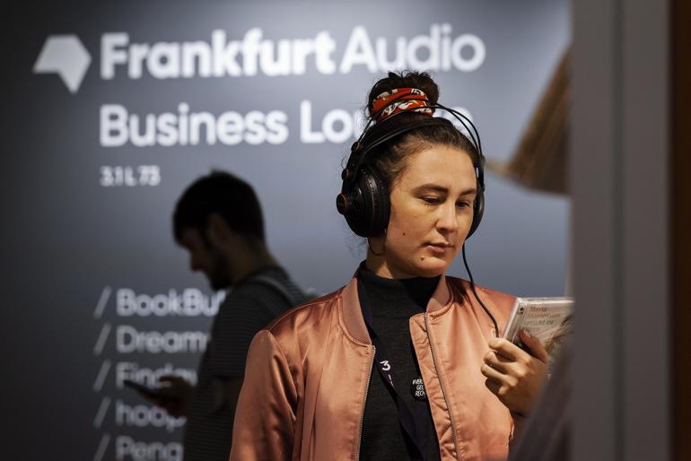 Audio auf der Frankfurter Buchmesse