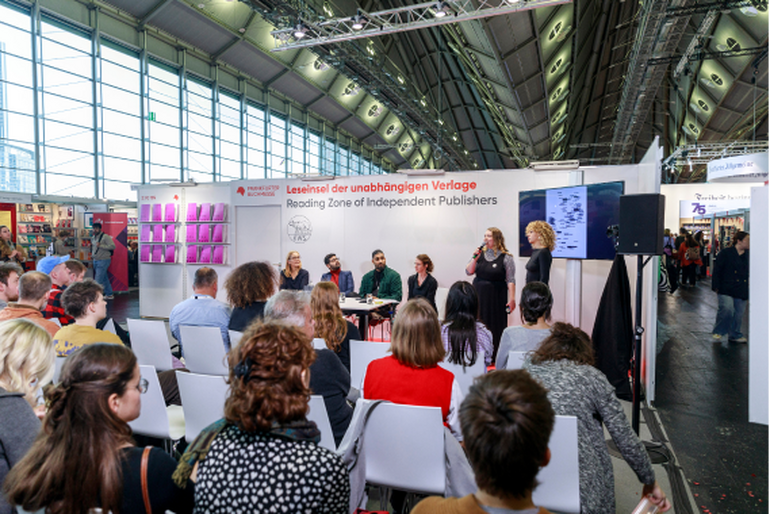 Panel mit Besucher*innen