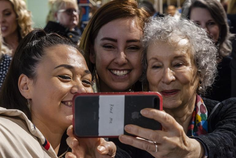 Frankfurter Buchmesse Highlights Stars und Sternchen Selfie