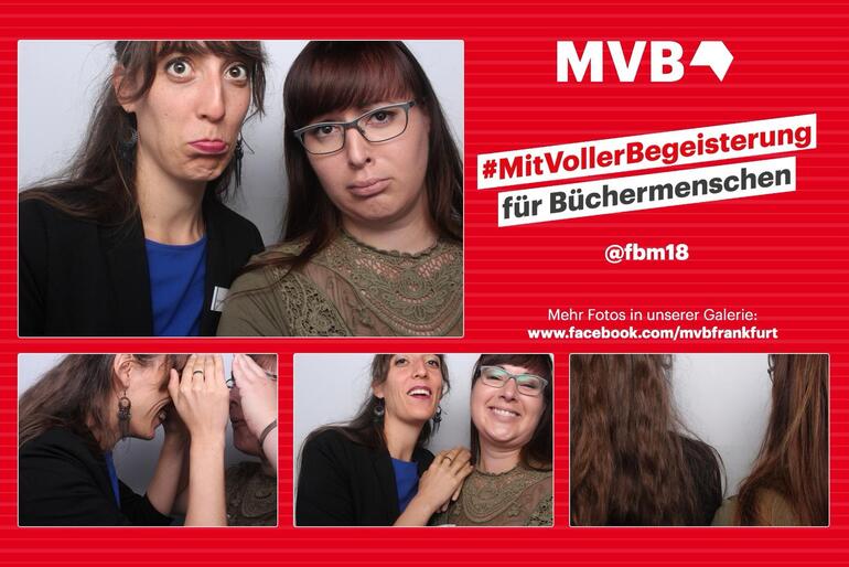Fotobox auf der Frankfurter Buchmesse 2018