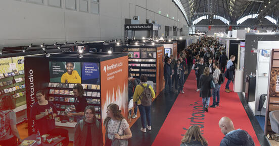 Frankfurt Audio Collective Exhibition with Audiobook Publishers