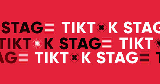 TikTok-Stage Header Bild