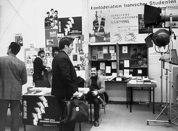 Stand of the Confederation of Iranian Students
