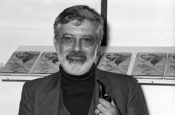 German author Michael Ende at Frankfurter Buchmesse