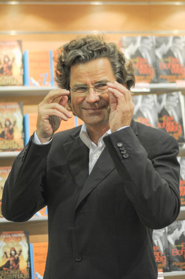 Publisher Florian Langenscheidt at Frankfurter Buchmesse