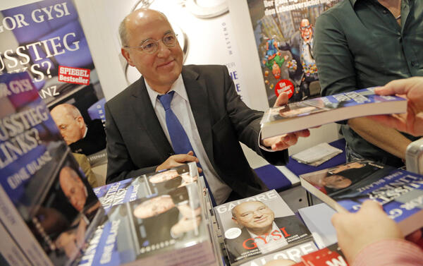 Ex-Fraktionschef der Partei Die Linke, Gregor Gysi