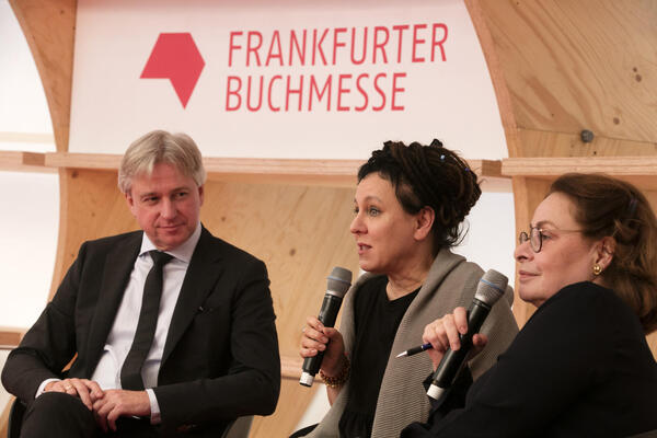 Opening press conference with Nobel Prize winner Olga Tokarczuk