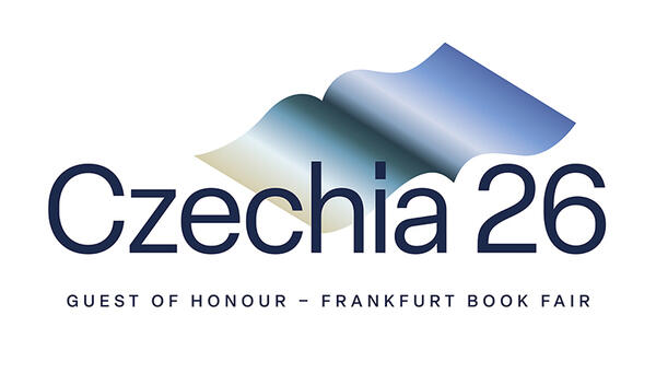 Vorab-Logo Schriftzug Tschechien mit Buch