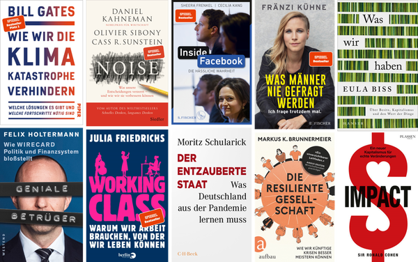Deutscher Wirtschaftsbuchpreis 2021: Die Shortlist