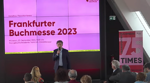 Vorschau-Pressekonferenz Frankfurter Buchmesse 2023