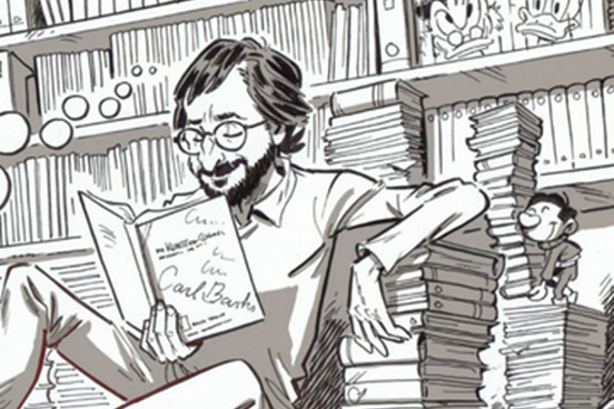 Alex Jakubowski im Comic-Stil