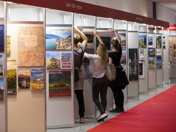 Kalender auf der Frankfurter Buchmesse