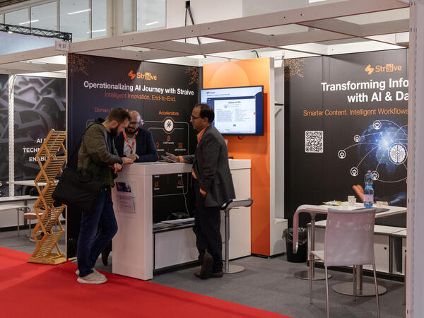 System Stand SMART 8 sqm row stand with graphics