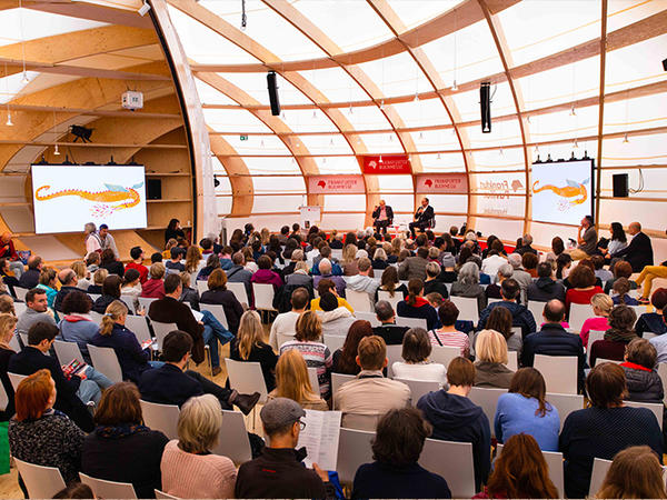 Frankfurt Pavilion auf der Frankfurter Buchmesse