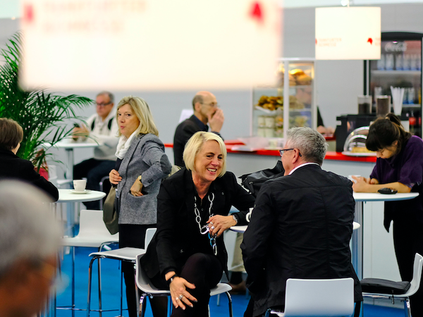 Cafe auf der Frankfurter Buchmesse