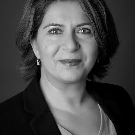 Portrait of Cinur Ghaderi