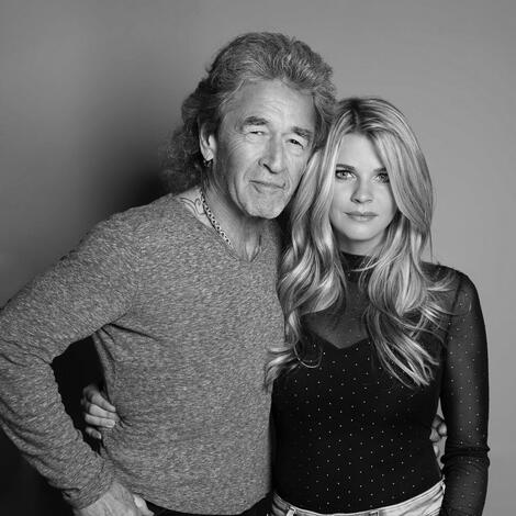Porträt von Hendrikje Balsmeyer und Peter Maffay
