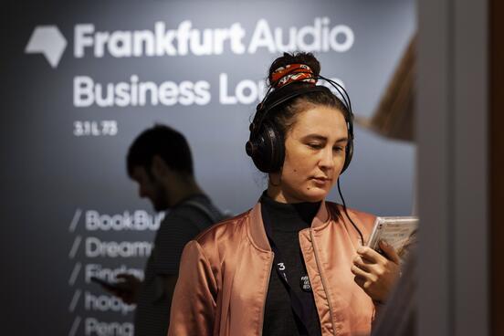 Audio auf der Frankfurter Buchmesse