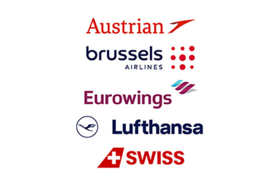 Lufthansa-group Logos