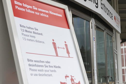 Eingang zur Frankfurter Buchmesse