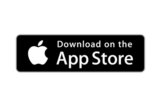 Apple App Store Badge with "Download on the App Store"