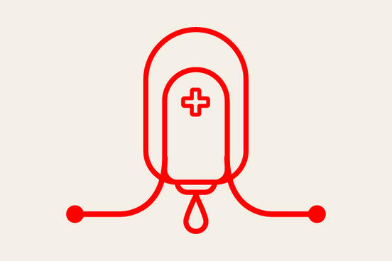 Icon Desinfektionsmittelspender auf dem Gelände