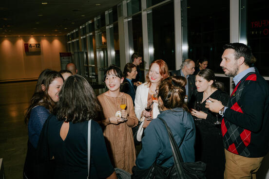 Fellowship Participants  talk together 