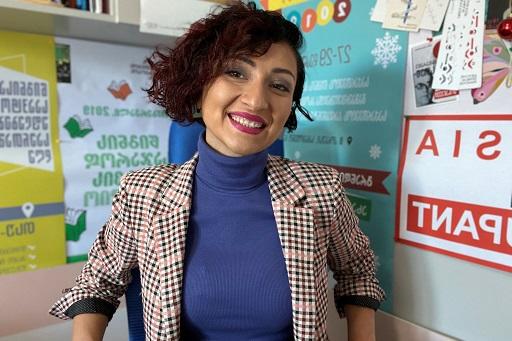 Gvantsa Jobava, Deputy chairperson, Georgian Publishers & Booksellers Association