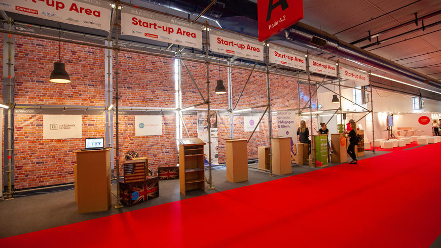 Die Start-Up Area auf der Frankfurter Buchmesse 2018 Die Start-Up Area auf der Frankfurter Buchmesse 2018