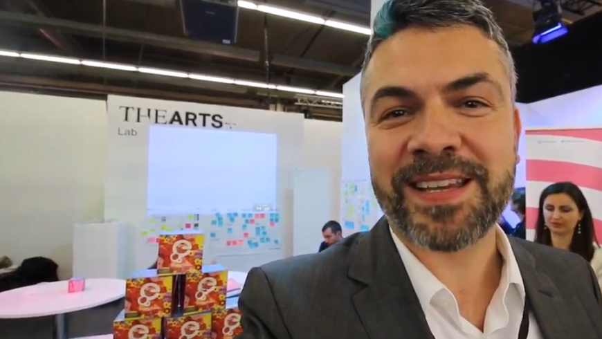 THE ARTS+ YouTube-Tour auf der Frankfurter Buchmesse