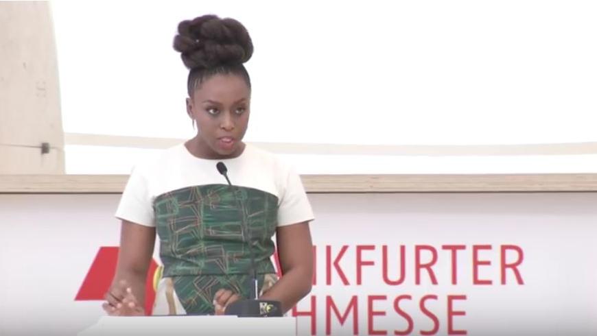 Chimamanda Ngozi Adichie Eröffnungspressekonferenz